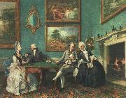  Johann Zoffany The Dutton Family china oil painting reproduction